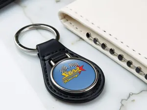 Leather Key Ring High-Quality Force for Men Look